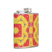 Moderne Native American 8 Wrapped Flask Heupfles (Rechts)