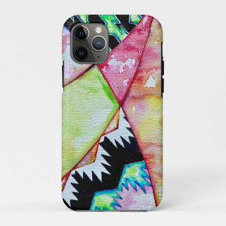 Moderne Native American Basket Design waterverf Case-Mate iPhone Case