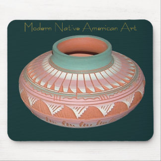 Moderne Native American Pottery Mousepad Muismat