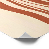 Moderne Natuur geïnspireerde inrichting Poster (Hoek)