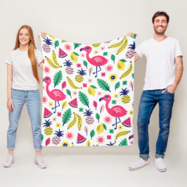 Moderne Natuur Grafische Kunst Fleece Deken