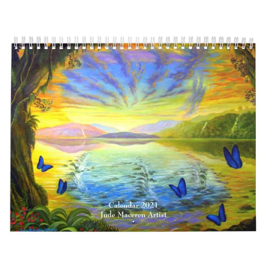 Moderne Natuur landschap — Muur 2021 Kalender (Hoes)