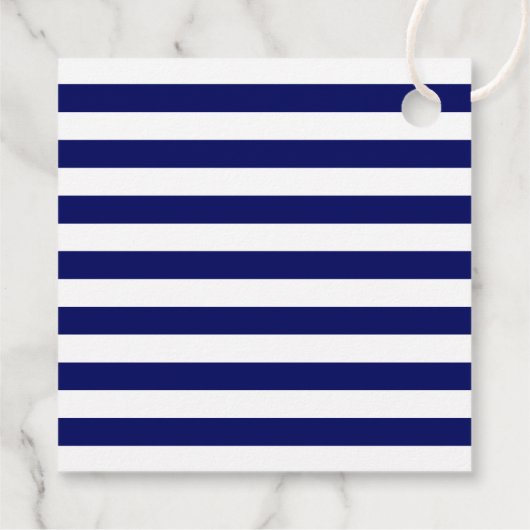 Moderne Nautical Anchor Wedding Bedankjes Labels (Achterkant)