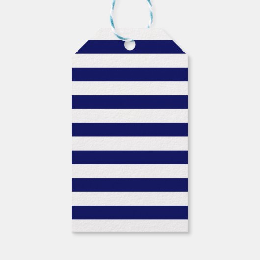 Moderne Nautical Anchor Wedding Bedankt Cadeaulabel (Achterkant)