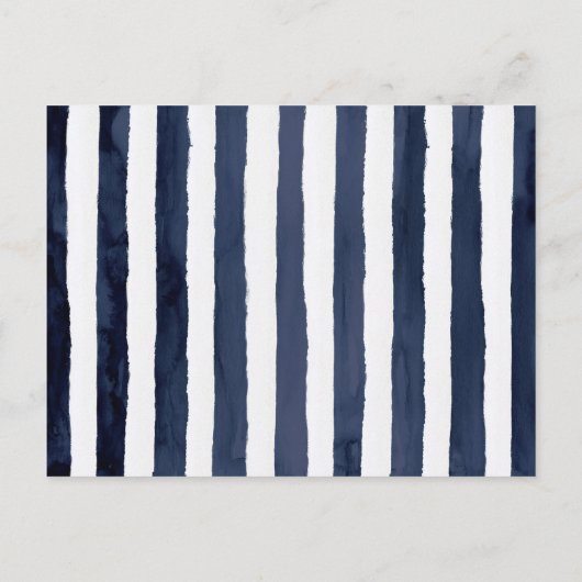 Moderne Nautical Greenery Dank u Kaart (Achterkant)