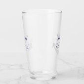 Moderne Nautilus Anker Bruiloft Glas (Links)