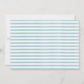 Moderne nautische zeilen in één 1e verjaardag kaart (Achterkant)