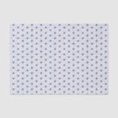 Moderne Navy Blauwe Geometrische Tissue Paper Tissuepapier (Voorkant)
