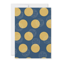 Moderne Navy en Gouden Stippen