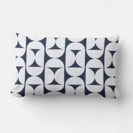 Moderne Navy Geometrische Lendekussen Kussen