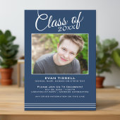 Moderne 'Navy Graduation Party' - Klaar om te down Kaart
