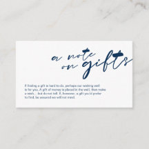 Moderne Navy minimalistische inktfout, Een opmerki