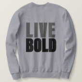 Moderne Neon Groene Typografie T-Shirt (Design achterkant)