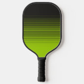 Moderne Neon Groene Zwarte Sporten Volledige Verva Pickleball Paddle (Achterkant)