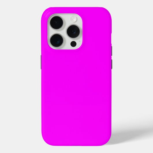 Moderne Neon Roze Magenta iPhone / iPad case (Achterkant)
