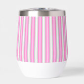 Moderne Neon Roze Strepen met 3D-Effect (Voorkant)