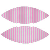 Moderne Neon Roze Strepen met 3D-Effect American Football (Panelen)