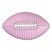 Moderne Neon Roze Strepen met 3D-Effect American Football (Voorkant)