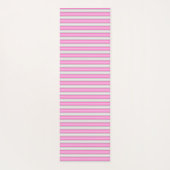 Moderne Neon Roze Strepen met 3D-Effect Yogamat (Achterkant)