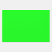 Moderne, neongroene schermafbeeldingen met helder, inpakpapier vel (Voorkant)