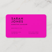 Moderne neonroze kleur