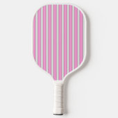 Moderne neonroze strepen met 3D-effect Pickleball Paddle (Achterkant)