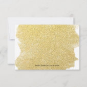 MODERNE NEPGOLD RSVP KAARTJE (Achterkant)