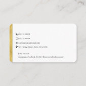 Moderne netwerken van sociale media QR-code Trendy Visitekaartje (Achterkant)