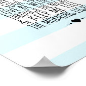 Moderne neurierwand — Kunstgebed voor kinderen Poster (Hoek)