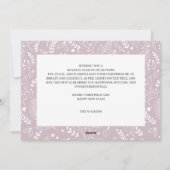 Moderne Neutral 5 foto Elegant Dubbelzijdig Feestdagenkaart (Achterkant)