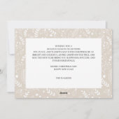 Moderne Neutral 5 foto Elegant Dubbelzijdig Feestdagenkaart (Achterkant)