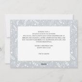 Moderne Neutral 5 foto Elegant Dubbelzijdig Feestdagenkaart (Achterkant)