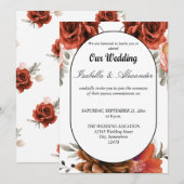 Moderne Neutrale Bloemen Rustiek Elegant Gedroogd Kaart (Voorkant / Achterkant)