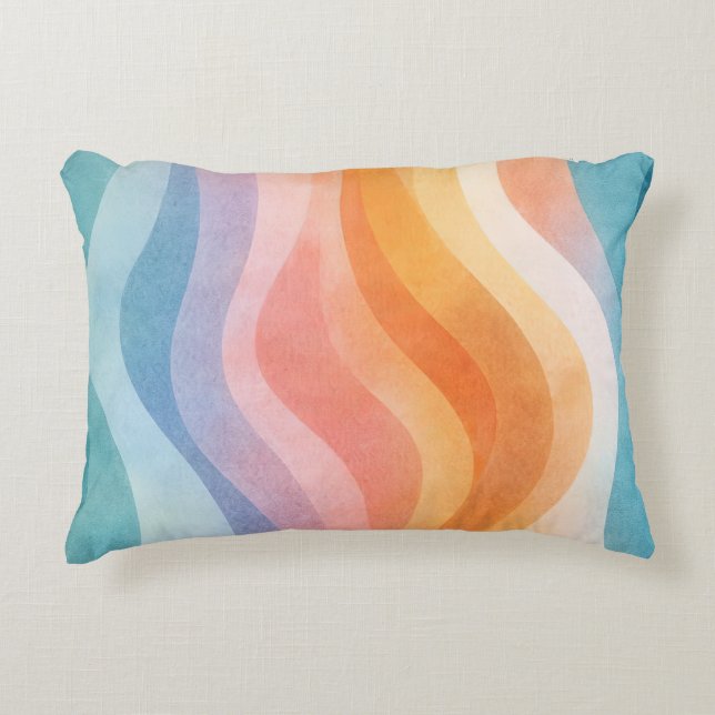 Moderne Neutrale Golf • Minimalistische Deco • Tre Accent Kussen (Voorkant)