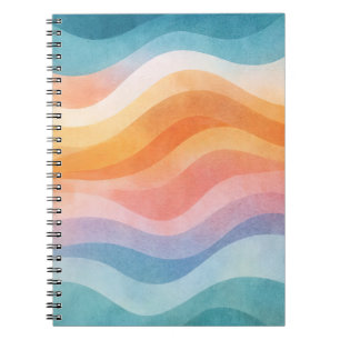 Moderne Neutrale Golf • Minimalistische Deco • Tre Notitieboek