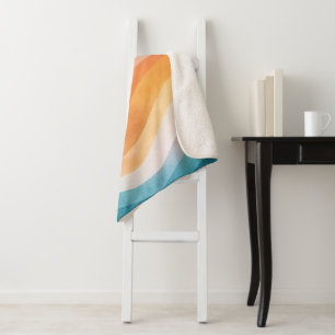 Moderne Neutrale Golf • Minimalistische Deco • Tre Sherpa Deken
