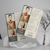 Moderne Neutrale Huidverzorging Spa Diensten | Pri Flyer
