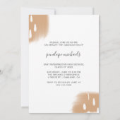 Moderne Neutrale Splashes Eén fotograafpartij Kaart (Achterkant)