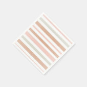  moderne Neutrale Stripes Servet (Hoek)