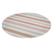  moderne Neutrale Stripes Snijplank (Hoek)