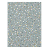 Moderne neutrale terrazzo patroon tafelkleed (Voorkant)