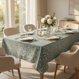 Moderne neutrale terrazzo patroon tafelkleed