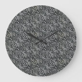 Moderne neutrale wandklok (Voorkant)