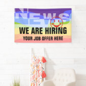 Moderne NEWS Banner + uw backgr. en ideeën (Insitu)