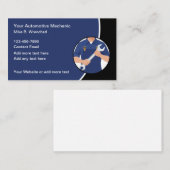 Moderne Nieuwe Automotive Mobiele Auto Mechanic Visitekaartje (Voorkant / Achterkant)