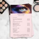 Moderne, nieuwe foto Glitter Salon Prijslijst Flyer<br><div class="desc">Moderne,  nieuwe foto Glitter,  prijslijstbrochure. Geef uw product in een paar minuten uit door uw gegevens toe te voegen. U kunt het lettertype/de kleur/de positie wijzigen door het lettertype "verder aan te passen".</div>