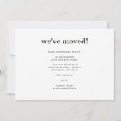 Moderne nieuwe gastkamer klaar voor slaapkamer Bew Aankondiging (Achterkant)