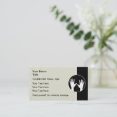 Moderne nieuwe massageVisitekaartjes Visitekaartje (Staand voorkant)