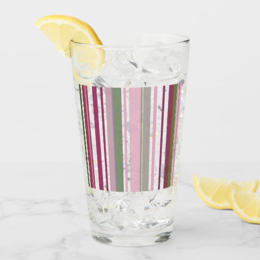 Moderne Nieuwe Seizoen Strepen Glas (Voorkant ijs)