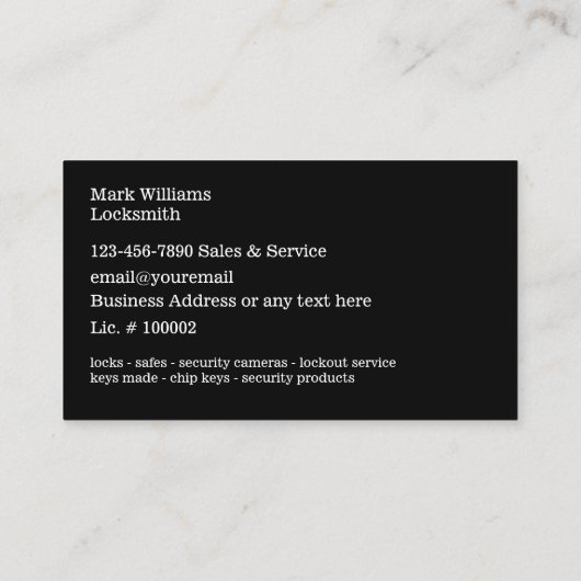 Moderne nieuwe Visitekaartjes met een sluimersyste (Achterkant)